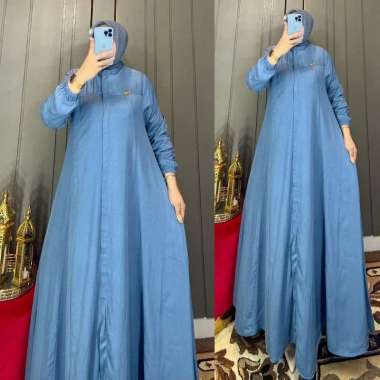 GAMIS AMANDA TWILL GAMIS CANTIK POLOS BUSUI GAMIS NONGKRONG KEKINIAN GAMIS MURAH Ld120cm (Jumbo) J
