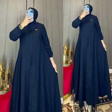 GAMIS AMANDA TWILL GAMIS CANTIK POLOS BUSUI GAMIS NONGKRONG KEKINIAN GAMIS MURAH Ld120cm (Jumbo) K