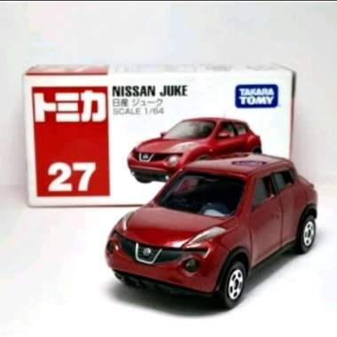 TIDAK SEGEL TOMICA NISSAN JUKE MERAH RED TAKARA TOMY 27 DIECAST MOBIL HATCHBACK CITY CAR KADO MAINAN