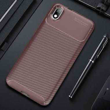 Original Case Shockproof Case Xiaomi Redmi 7A SoftCase Xiaomi Redmi 7A Cokelat
