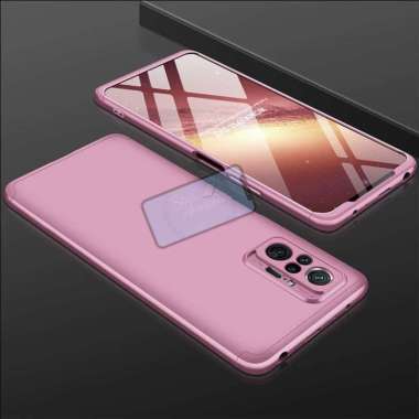 Case Xiaomi Redmi Note 10 Pro Original GKK 360 Hard PC Back Case Shell Redmi Note 10 Pro Pink