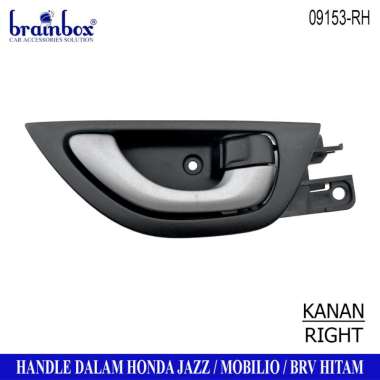 Handle Dalam Honda Jazz Mobilio Brio BRV Tarikan Pintu Dalam Mobil Honda Hitam Kanan
