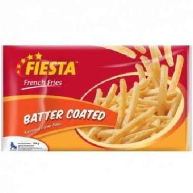 FIESTA BATTER COATED FRENCH FRIES 500GR KENTANG GORENG BERBUMBU HALAL