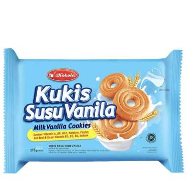 Kokola Kukis Susu Vanila 218g