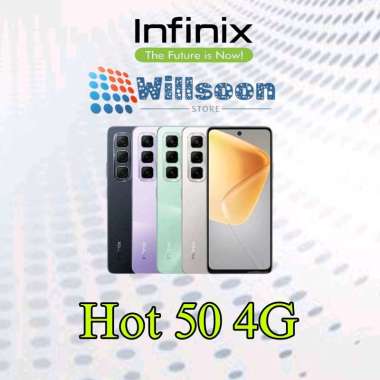 Infinix Hot 50 4G 8/128 GB Garansi Resmi