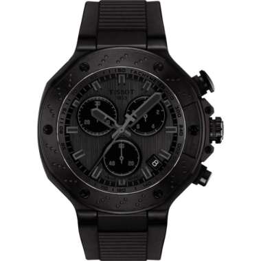 Original 100%!! Jam Tangan TISSOT T141.417.37.061.00 T-Race Chronograph Black 45mm Swiss Made Garans