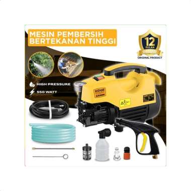 Kova Canon Jet Cleaner High Pressure Alat Steam Mesin Cuci Mobil Motor YELLOW