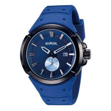wimon 7002 jam tangan premium yang keren Biru