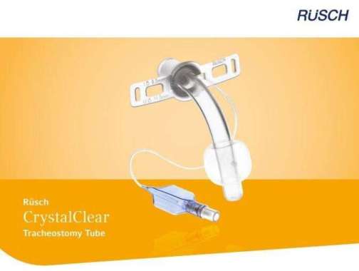 Rusch Tracheostomy Tube Kanul Trakeostomi Clear Original