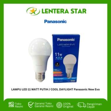 LAMPU LED 11 WATT PUTIH / COOL DAYLIGHT Panasonic New Evo