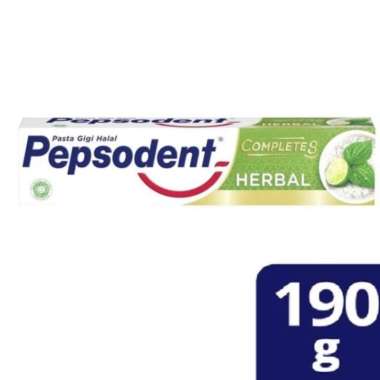 Pepsodent Complete 8 Herbal 190gr - Pasta Gigi