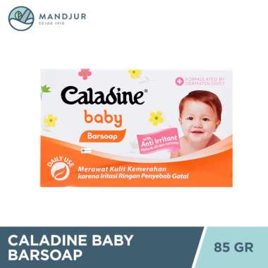 Caladine Baby Bar Soap 85 Gr - Mencegah Iritasi Kulit Bayi
