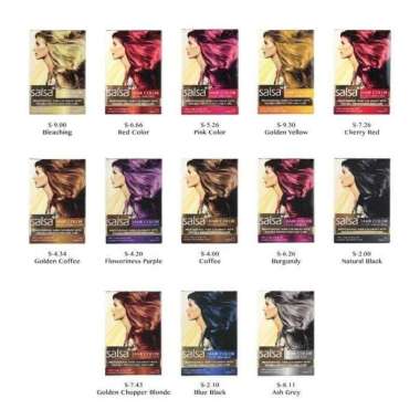 Salsa Hair Color 30gr Floweriness Purple