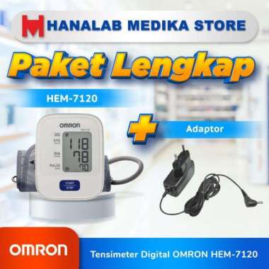 Tensi Digital Omron HEM7120 + Adaptor Omron