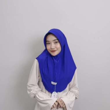 KENAN - Daily Dzevada Size M Hijab Instan Matt Jersey Bergo Busa Casual Kerudung Nyaman Simple Musli