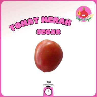 Sayur Segar - Tomat Merah / Red Tomato 1 Buah