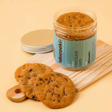 Chocolate Chip Cookies ABICOOKI GIANT - kue kukis coklat chip cookies Goela Semoet