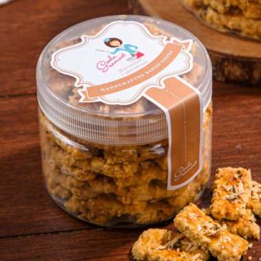 Kue Kastengel Garlic Premium Goela Semoet - kue kaastengel keju garlic Kecil