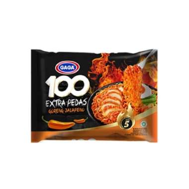 Promo Harga Gaga 100 Extra Pedas Goreng Jalapeno 85 gr - Blibli