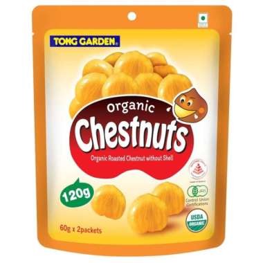 Tong garden chestnuts 120 gram (camilan kacang)