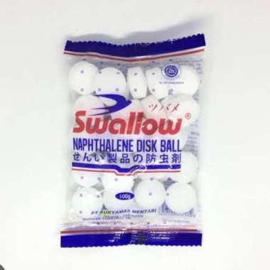 Swallow Kamper Kapur Barus Naphthalene 100G