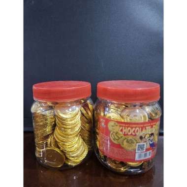 coklat koin kecil coklat dollars coklat kue emas isi 100pcs