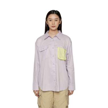 EIGER WS KAUWELA SAFARI SHIRT M Lilac