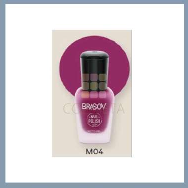 Brasov Nail Polish Matte Kutek Matte 04