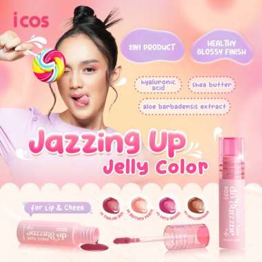 Icos Jazzing Up jelly Color TEYLOR RED