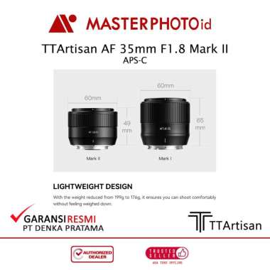 Lensa TTArtisan AF 35mm F1.8 Mark II APS-C FUJI X