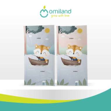 OMILAND Handuk Bayi Print SB Motif Otter / Peach Otter
