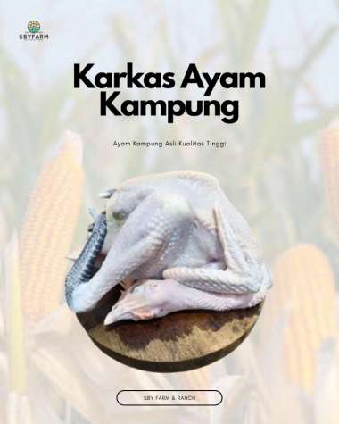 Karkas Ayam Kampung 0.1-0.5kg - Potong Negeri Fresh Frozen Utuh Ekor DAGING SEGAR Dada fillet bonele