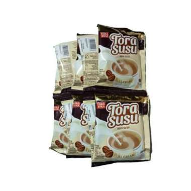 Torabika cappuccino / creamy latte / tora susu / tora duo kopi + gula isi 10 sachet tora susu