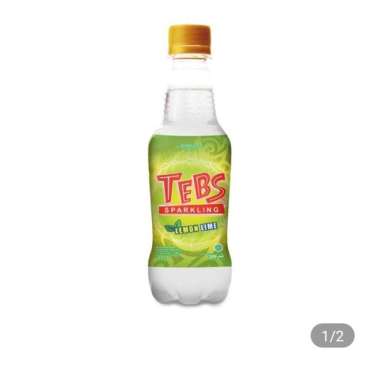 Tebs sparkling lemon lime / mix fruit 300 ml lemon lime