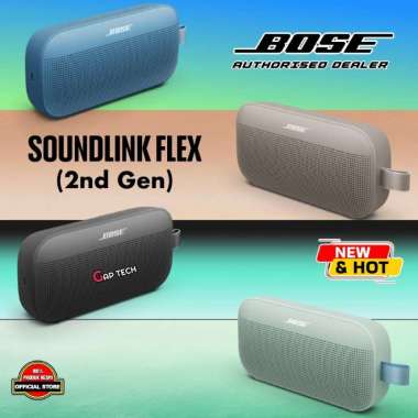 Bose SoundLink Flex (2nd Gen) Speaker Bluetooth Portabel IP67 - Blue Dusk