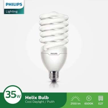Lampu Philips Helix 35W 35 Watt Putih E27 - Lampu Spiral Tornado 35 W