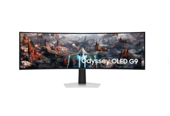 Monitor Samsung 49" Inch Odyssey OLED G9 G93SC Curved LS49CG934SEXXD