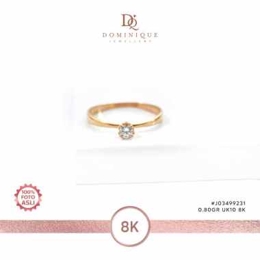 CINCIN EMAS FASHION WANITA 8K DOMINIQUE JEWELLERY CINCIN D