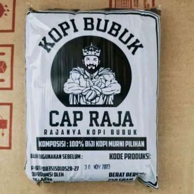 Kopi Bubuk Cap RAJA 250 gr