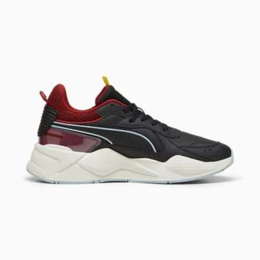 SEPATU SNEAKERS PUMA FERRARI RS-X BLACK-INTENSE RED 30781804 / 20242 7