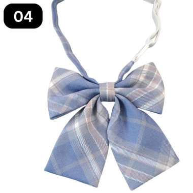 OKITA TIE DASI INSTANT DASI SEIFUKU JK uniform school dasi cosplay Japanese Korean Chinese 04 PURPLE