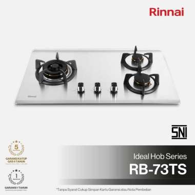 Kompor Gas Tanam Rinnai RB73TS stainless