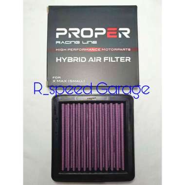 FILTER UDARA & FILTER CVT HYBRID PROPER XMAX 250 300 OLD NEW B74 FILTER CVT (SMALL)