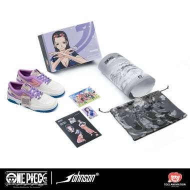 SEPATU SNEAKERS JOHNSON X ONE PIECE - ROBIN (LIMITED EDITION) 44