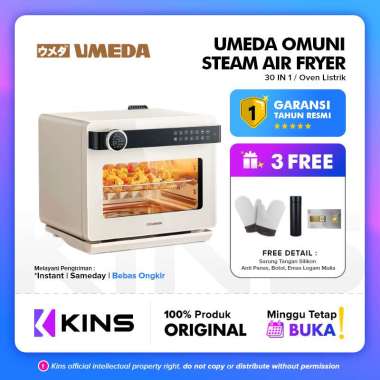 Umeda Omuni Steam Air Fryer Oven 30 IN 1 / Oven Listrik Kapasitas 25L