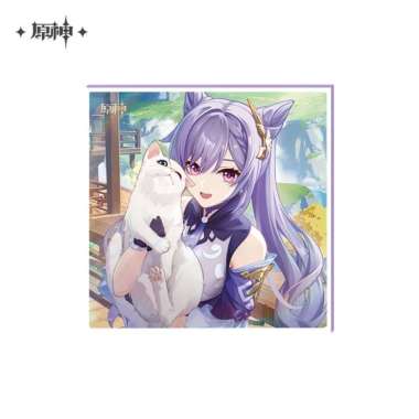 Keqing Birthday Series Theme Shikishi 2023 15cm - Genshin Impact