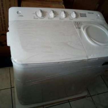 MESIN CUCI TOSHIBA VH-H95MN WR / VH-H95MN WB / VH-H95MN , 2 TABUNG Putih