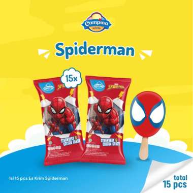 Campina Spiderman - Es Krim
