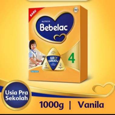 Bebelac 4 rasa madu / vanilla 1 kg vanila
