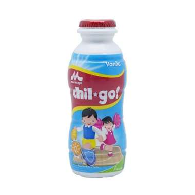 Morinaga chil-go susu UHT 130 ml (coklat / vanilla) vanila
